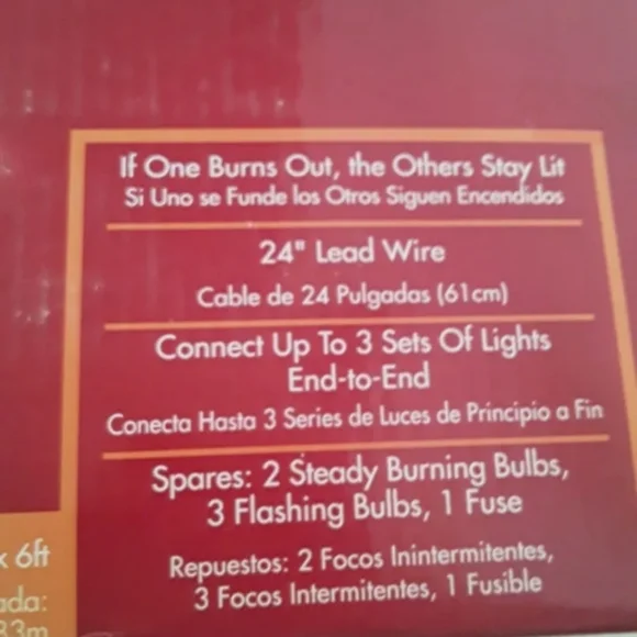 Mini net lights Christmas decor party. - Picture 3 of 5